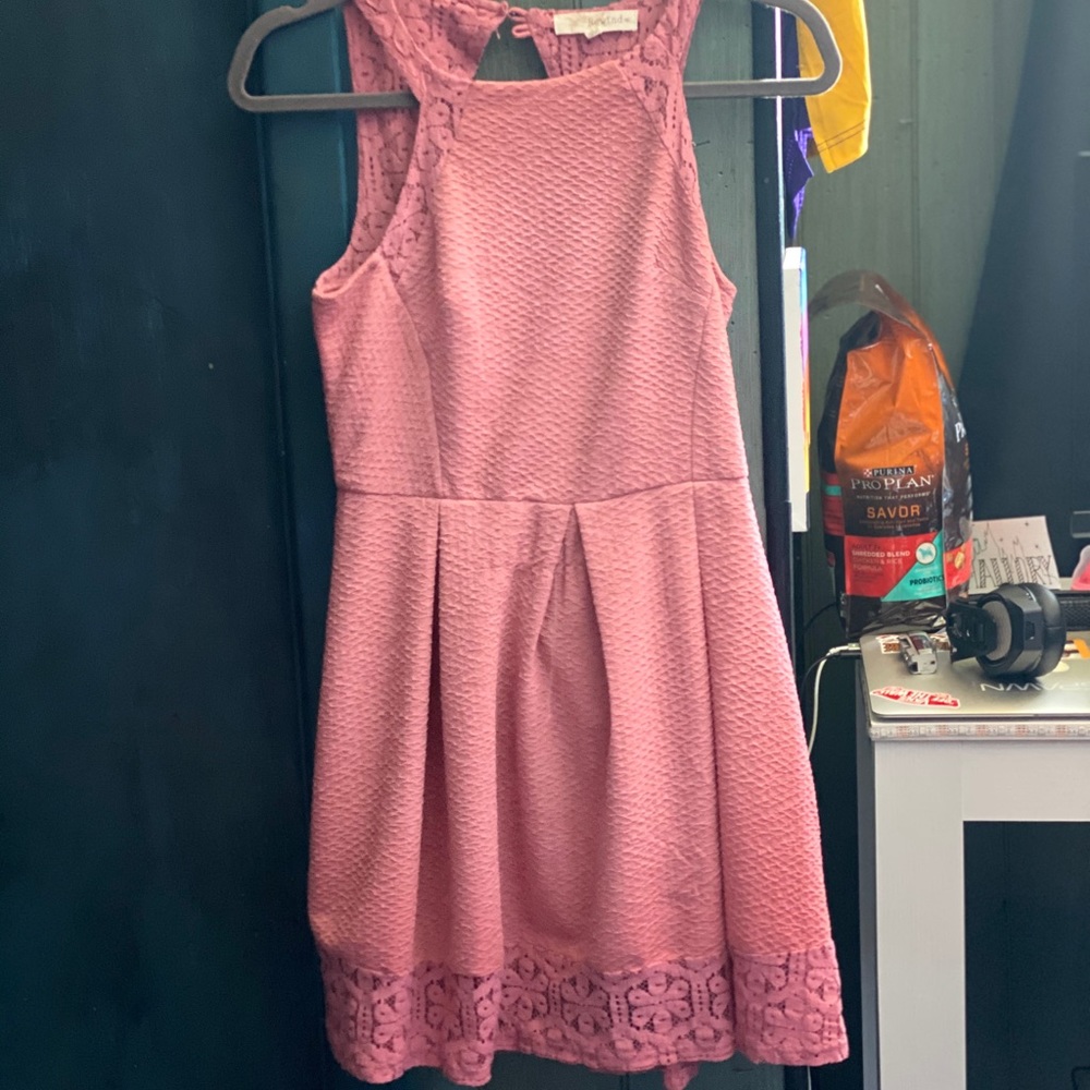 Pink dress